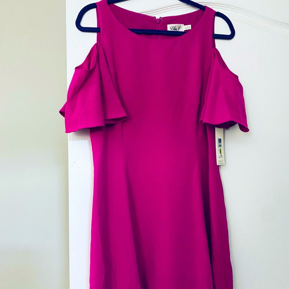 Eliza J fuscia pink dress